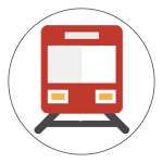 iran transportation Metro Map icon