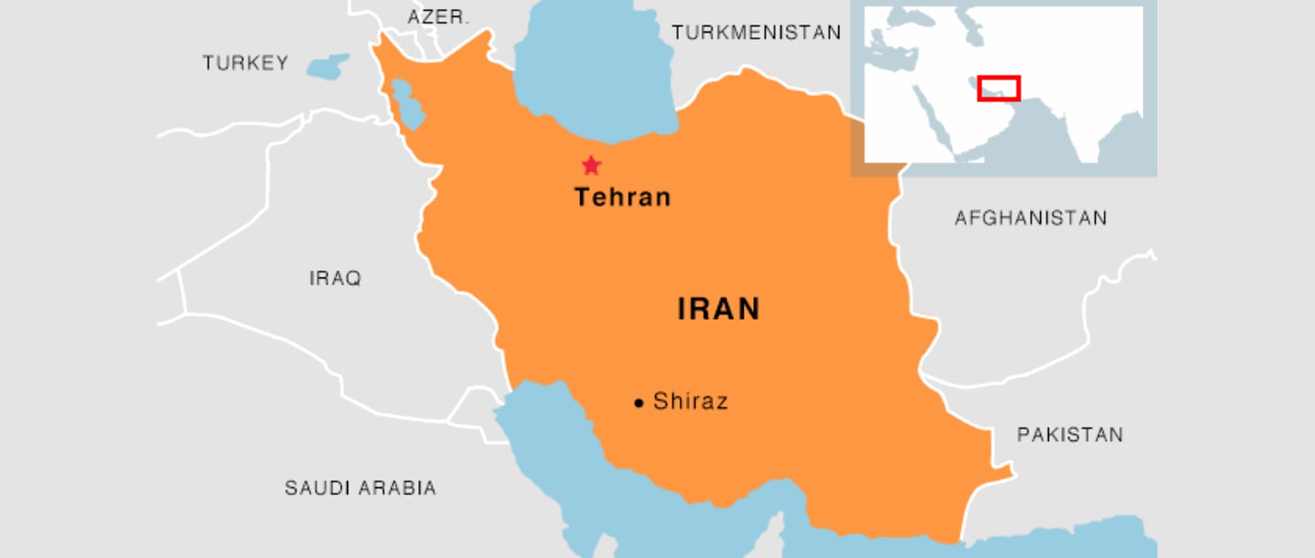 iran on the map Map Of Iran And Surrounding Areas Road Religious Iran Cities iran on the map