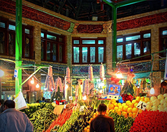 tajrish market tehran