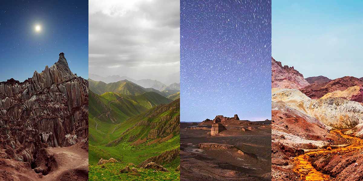 where are the most beautiful natural iran? | Easy GO Iran