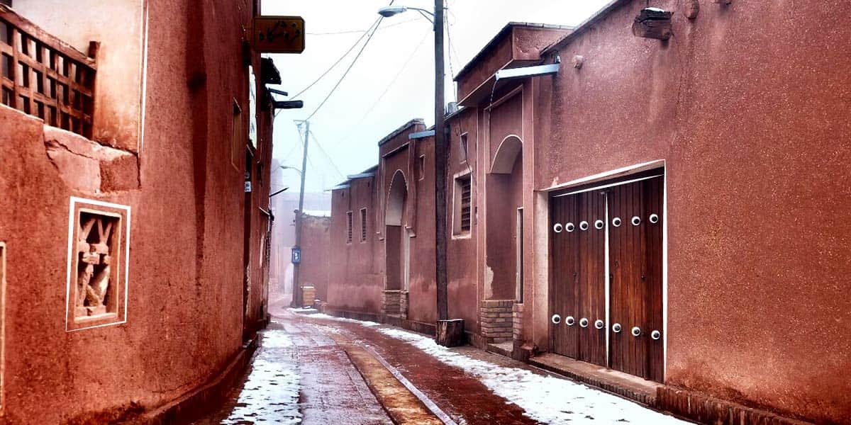 Abyaneh, Iran red Historical village