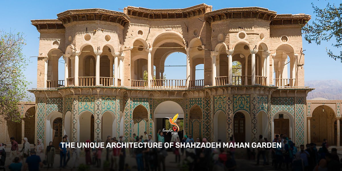The unique architecture of Shahzadeh Mahan Garden
