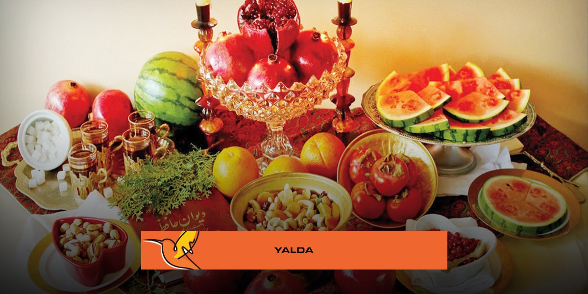 Yalda night with delicious food and unique custom