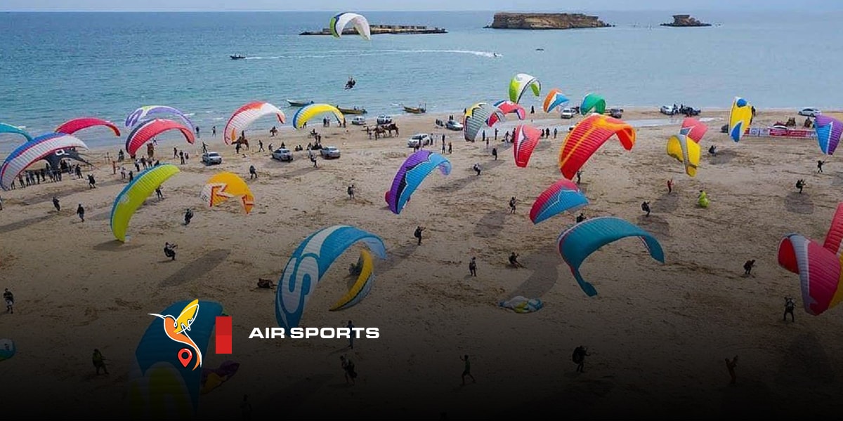 Air sports in qeshm and naaz island