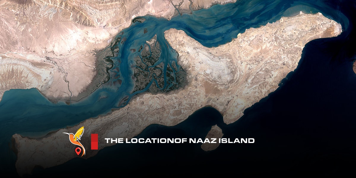 Ther location of naaz island
