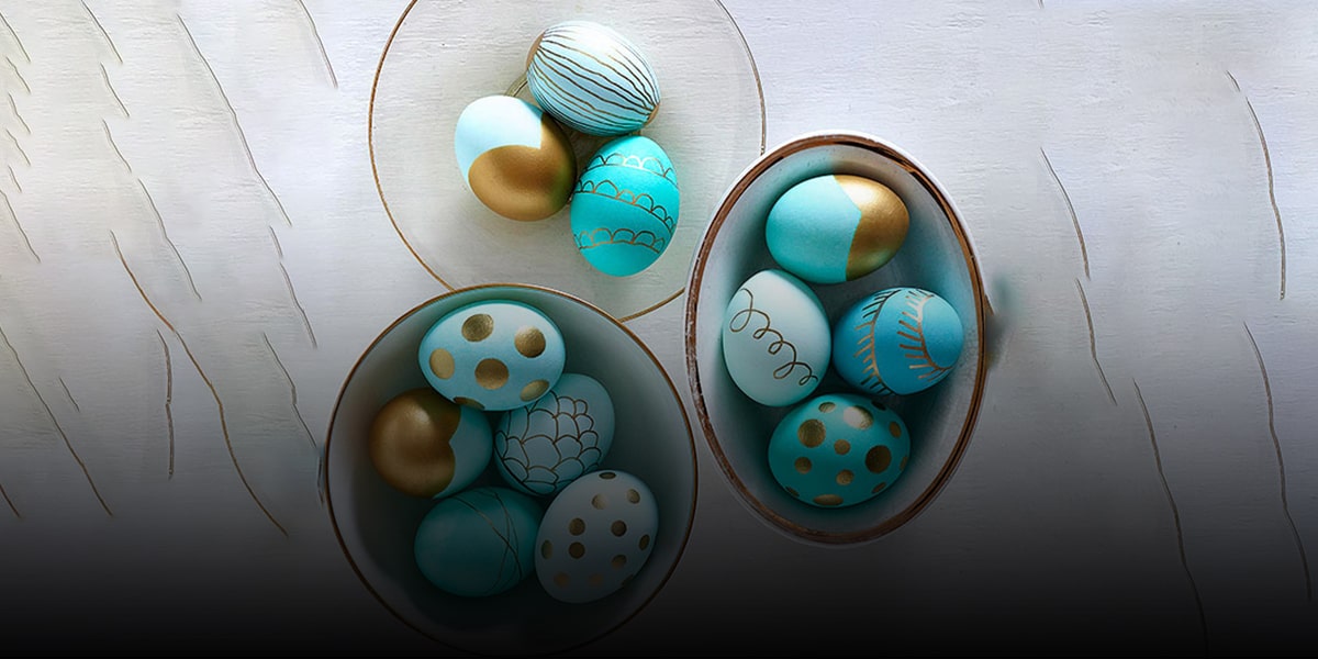 Water color and Nowruz Eggs