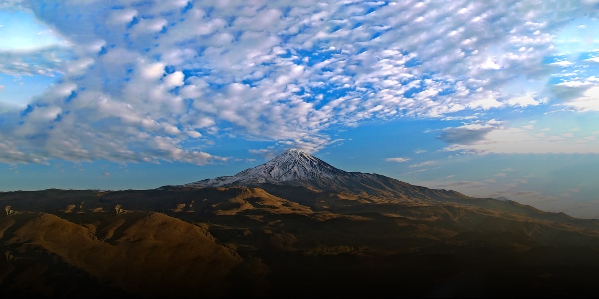 Overview of Volcanoes of Iran - Damavand-min